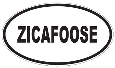 ZICAFOOSE - Oval Magnet