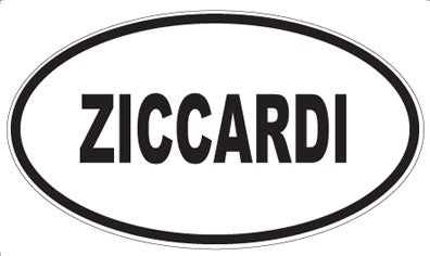 ZICCARDI - Oval Magnet