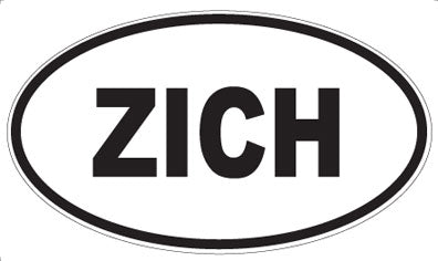 ZICH - Oval Magnet