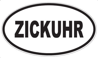 ZICKUHR - Oval Magnet