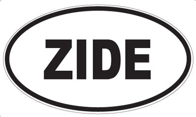 ZIDE - Oval Magnet