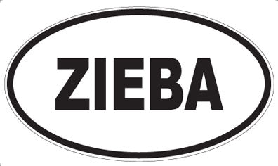 ZIEBA - Oval Magnet