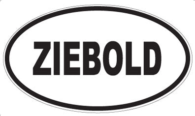 ZIEBOLD - Oval Magnet