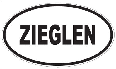 ZIEGLEN - Oval Magnet