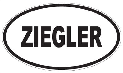 ZIEGLER - Oval Magnet