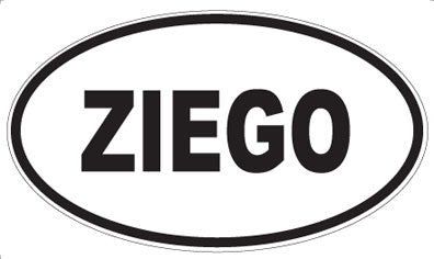 ZIEGO - Oval Magnet