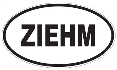 ZIEHM - Oval Magnet