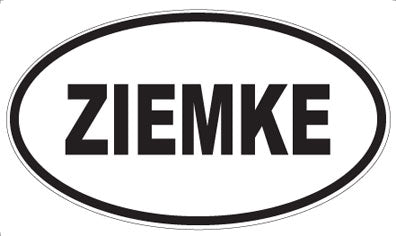 ZIEMKE - Oval Magnet