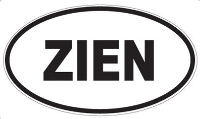 ZIEN - Oval Magnet