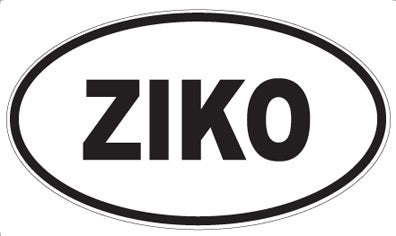 ZIKO - Oval Magnet