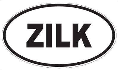 ZILK - Oval Magnet