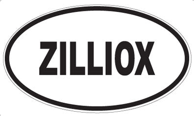 ZILLIOX - Oval Sticker