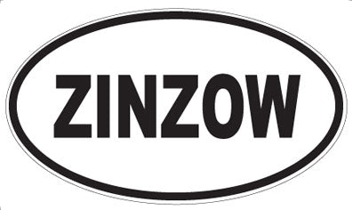 ZINZOW - Oval Magnet