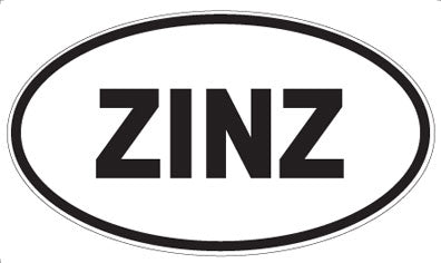 ZINZ - Oval Magnet