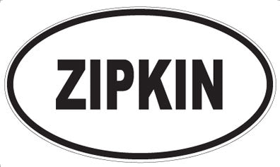 ZIPKIN - Oval Magnet