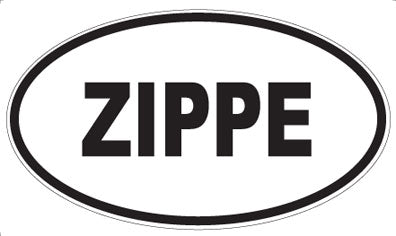 ZIPPE - Oval Magnet