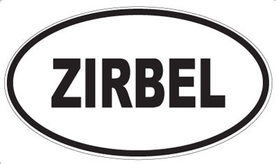 ZIRBEL - Oval Magnet