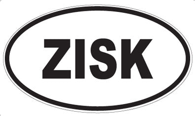 ZISK - Oval Magnet