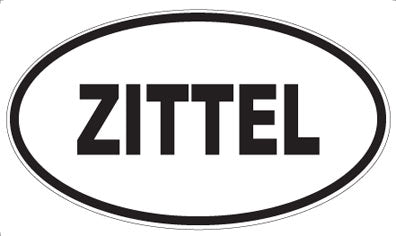 ZITTEL - Oval Magnet