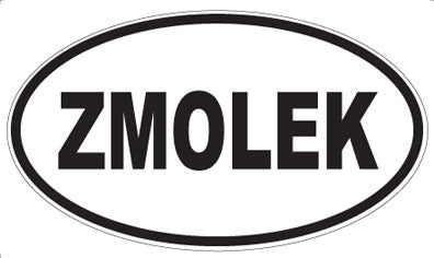 ZMOLEK - Oval Magnet