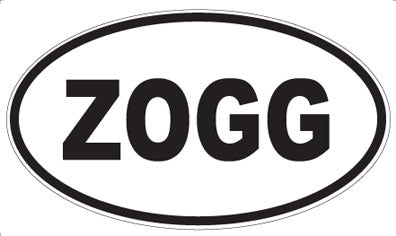 ZOGG - Oval Magnet