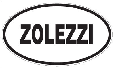 ZOLEZZI - Oval Sticker