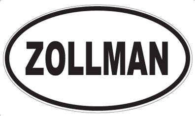 ZOLLMAN - Oval Magnet