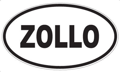 ZOLLO - Oval Magnet