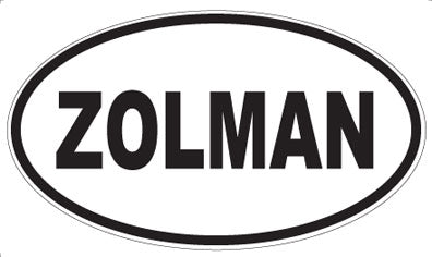 ZOLMAN - Oval Magnet