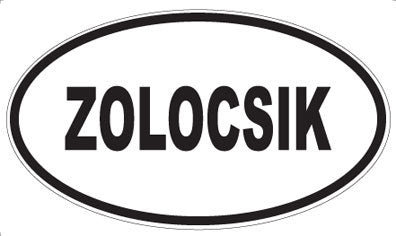 ZOLOCSIK - Oval Magnet