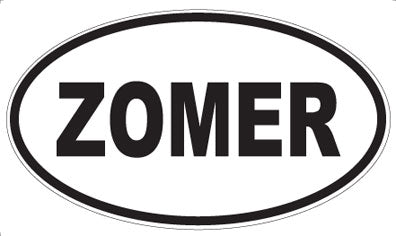 ZOMER - Oval Magnet