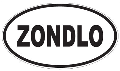 ZONDLO - Oval Magnet
