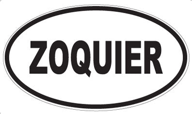 ZOQUIER - Oval Magnet