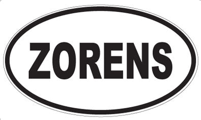 ZORENS - Oval Magnet