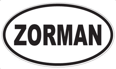 ZORMAN - Oval Magnet
