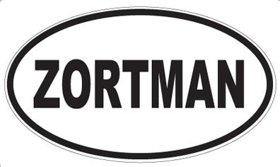 ZORTMAN - Oval Magnet