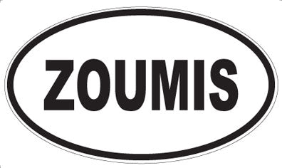 ZOUMIS - Oval Magnet