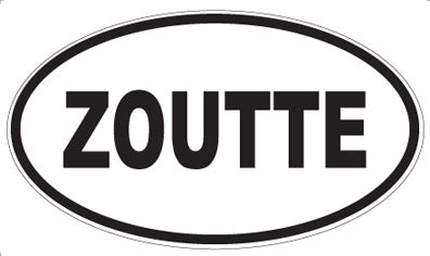 ZOUTTE - Oval Magnet