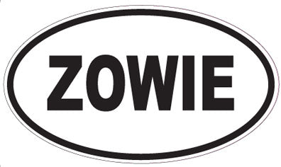 ZOWIE - Oval Sticker