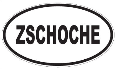 ZSCHOCHE - Oval Magnet