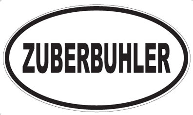 ZUBERBUHLER - Oval Magnet