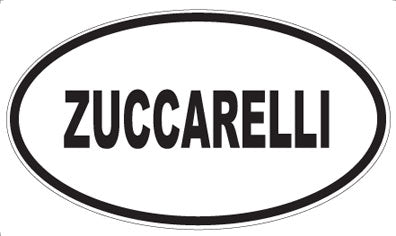 ZUCCARELLI - Oval Sticker