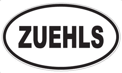 ZUEHLS - Oval Magnet
