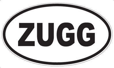 ZUGG - Oval Magnet