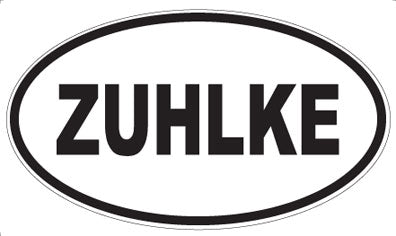 ZUHLKE - Oval Magnet