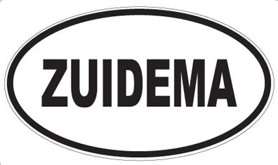 ZUIDEMA - Oval Magnet