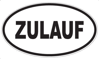 ZULAUF - Oval Magnet