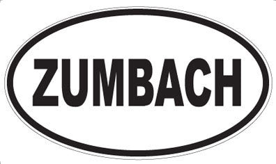 ZUMBACH - Oval Magnet