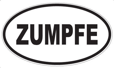 ZUMPFE - Oval Magnet