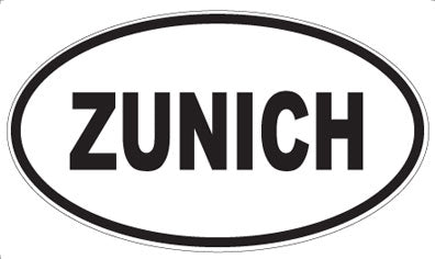 ZUNICH - Oval Magnet